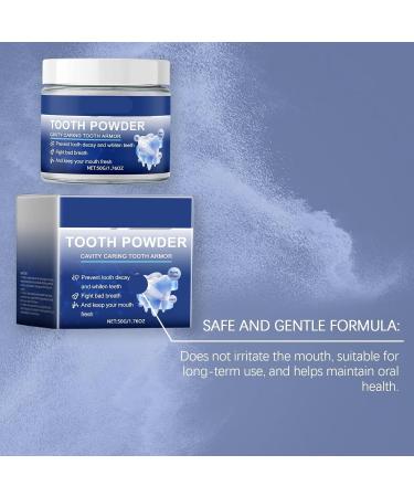 Natural Teeth Whitening Powder | Gentle Oral Care for Fresh Breath & Stain Removal Daily Cleaning Yellow(3PCS) 1 Count (Pack of 1) - Buy Online on GoSupps.com