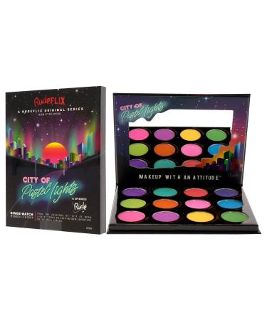 Rude City of Pastel Lights - 12 Pigment & Eyeshadow Palette for Vibrant Looks | International Shipping Available - Buy Online on GoSupps.com