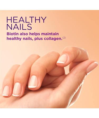 Nature's Bounty Hair Skin Nails with Biotin and Collagen Orange 80 Count Pack - Pack of 2 - Buy Online on GoSupps.com