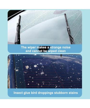 Car Oil Film Remover 500ML Outdoor Window Cleaner Glass Polishing Kit Car Glass Cleaner Gentle for Water Spots Bird Droppings Coatings Polish and Restore Glass to Clear Cle-ca - Buy Online on GoSupps.com