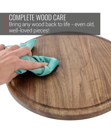 Buy Coconut Cutting Board Oil 8oz & Large Walnut Cutting Board 20x15 - Premium Quality for International Shipping - Buy Online on GoSupps.com