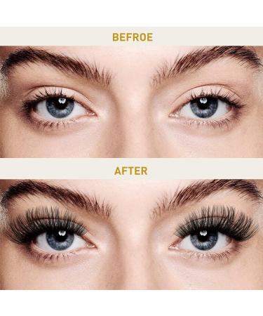 D Curl 12mm 72 Cluster Lashes - DIY Volume Eyelash Extensions - Soft Wispy Individual Lashes - B30 D-12mm - Buy Online on GoSupps.com