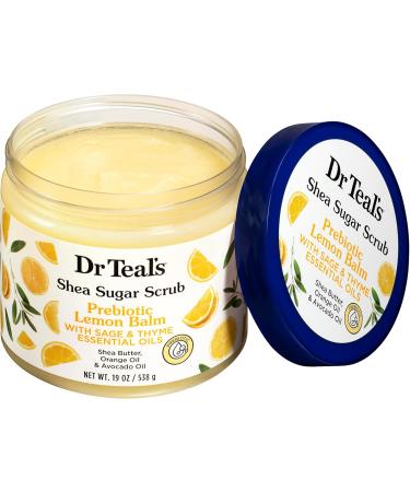Dr Teal's Gommage au sucre de karit pr biotique m lisse 538 g M lisse aux huiles essentielles - Buy Online on GoSupps.com