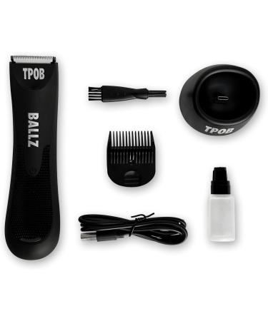 TPOB Ballz Male Grooming Trimmer | Cordless Zero Gapped Hair Clippers for Men | Ceramic T-Blade Beard Trimmer & Edger | Electric Shaver - International Shipping Available - Buy Online on GoSupps.com