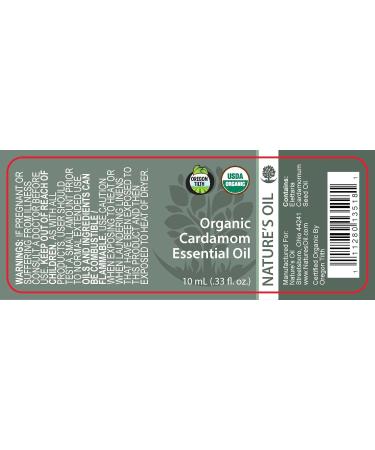 Best Cardamom Essential Oil - Pure Certified Organic Therapeutic Grade 10ml | International Shipping Available - Buy Online on GoSupps.com