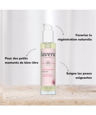 lavera Wellness body oil - supple skin sensation - regenerating & moisturizing - vegan - natural cosmetics - 100 ml - Buy Online on GoSupps.com