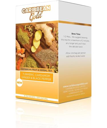 4 Assorted Caribbean Gold Fruit and Herbal Teas - Buy Online on GoSupps.com