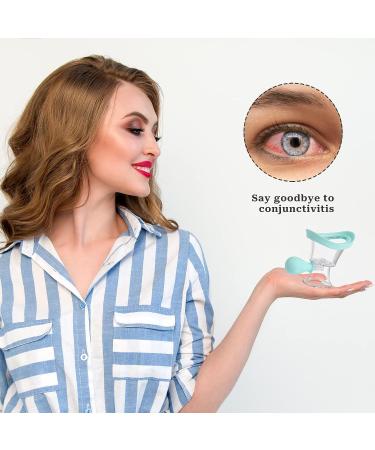 Sliverdew Silicon Eye Wash Cup - Portable Eye Cleaning Kit for Tired Eyes & Irritants - Buy Online on GoSupps.com