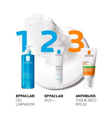 La Roche-Posay Effaclar Purifying Foaming Gel Cleanser - Alcohol-Free Acne Face Wash for Oily Skin - Deep Pore Cleanser, 13.53 Fl Oz - Buy Online on GoSupps.com