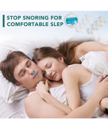 Anti Snoring Kit: Chin Strap, Magnetic Nose Clips, Nasal Dilators - Stop Snoring Solution for Comfortable & Professional Sleep Improvement - Buy Online on GoSupps.com