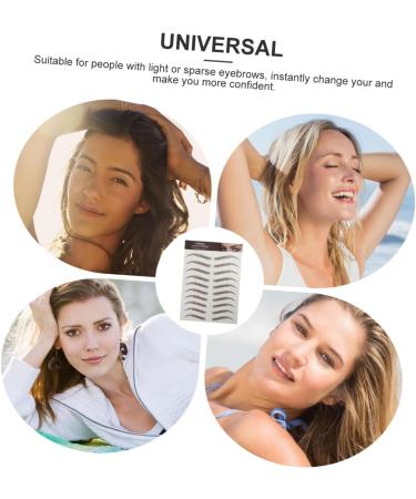 Housoutil 9 sheets Sticker Shaping Tattoos Eyebrow Imitation False Stickers Eyebrows Artificial Transfer - Buy Online on GoSupps.com