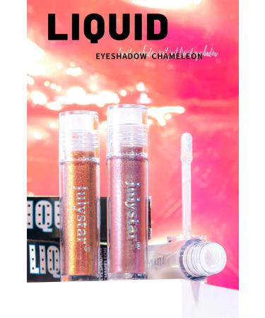 INTEROOKIE Optical Chameleon Eyeshadow Liquid Colorful Water-based Chameleon Liquid Monochrome Eyeshadow (6) - Buy Online on GoSupps.com