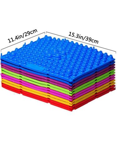 Togepp 6PCs Children Play Mat - Sports Reflex Zone & Foot Massage Acupressure Therapy Sensory Toy for Kids - Buy Online on GoSupps.com