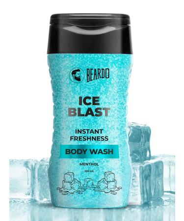 Generic Ice Blast Body Wash For Men 200ml | Refreshing Menthol Cooling Instant Icy Cool Freshness Body Wash | Shower Gel For Summer Heat | For Skin Dryness