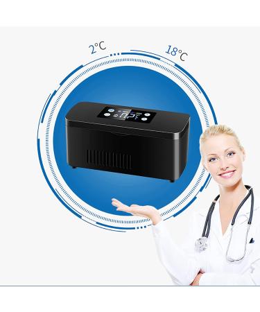 ZZBB Small Refrigerator Portable Insulin Cooler Mini Medicine Refrigerator and Insulin Cooler for Car Travel Intelligent Temperature Control - Buy Online on GoSupps.com