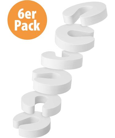 LeBone Premium Door Clamp Protection - 6 White Pieces 23mm Thick Extra Wide | International Shipping Available - Buy Online on GoSupps.com