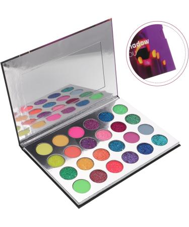 FOMIYES Luminous Eye Shadow Makeup Eyeshadow Makeup Palette Glitter Eyeshadow Makeup Pallete Powder - Buy Online on GoSupps.com