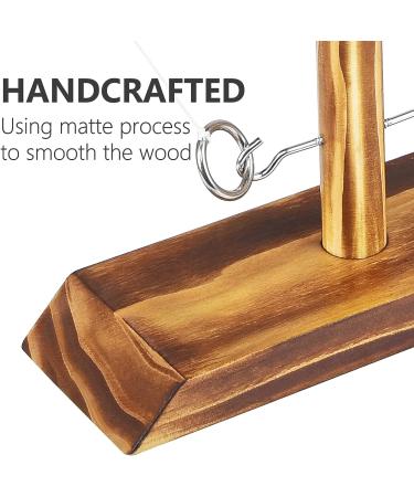 Handmade Wood Ring Toss Game Set with Shot Ladder Bundle - Fun Outdoor and Indoor Interactive Game for Adults - Buy Online on GoSupps.com