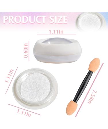 BISHENGYF Pearl Chrome Nail Powder - Super Gloss Shell Nails Art Powder for Stunning Nail Designs - Buy Online on GoSupps.com