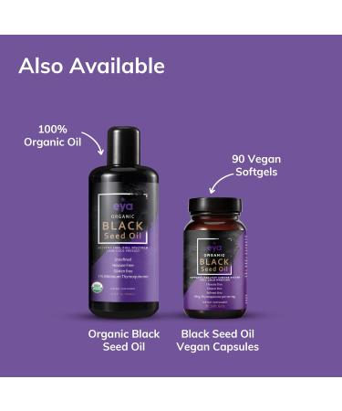 Organic Egyptian Black Cumin Seed Oil (90 Soft Gel Capsules) Cold-Pressed Unrefined Heavy Metal Tested for Purity & Quality Support Healthy Gut Bacteria & Immune System Vegan 90 Count (Pack of 1) - Buy Online on GoSupps.com