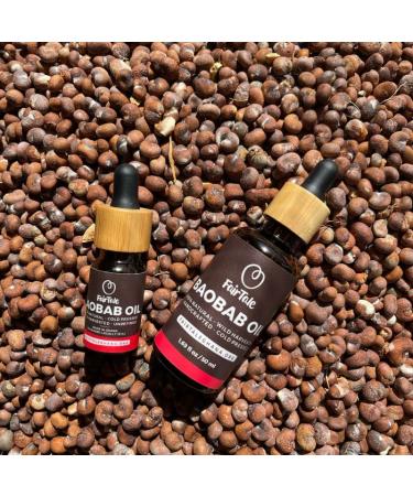 Buy 100% Natural Baobab Oil 450 ML - Handcrafted Unrefined & Cold Pressed | Wild Harvested for Optimal Skin Nourishment - Buy Online on GoSupps.com