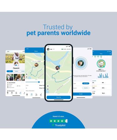 Tractive Waterproof GPS Cat Tracker - Dark Blue | Unlimited Range & Activity Monitoring - Buy Online on GoSupps.com