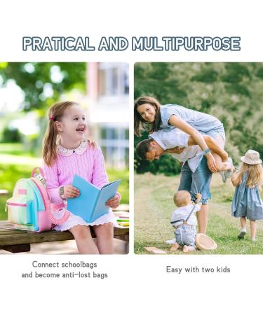 Wrist Reins for Toddlers Boys and Girls - Anti Lost Wrist Link 2.5M with 360 Rotate Toddler Wrist Strap - Green Lock - Buy Online on GoSupps.com