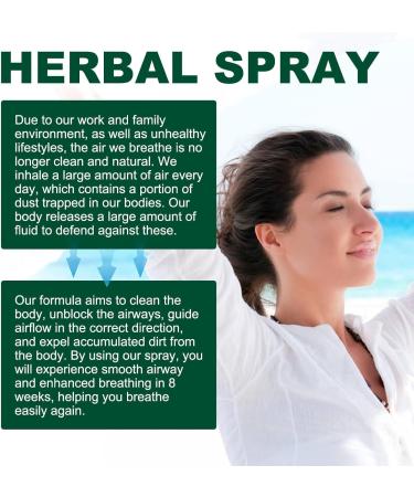 Googeer Herbal Tension Cleaning Fog - Powerful Lung Support Spray | 100% Herbal Formula for Lung Health | 5 Bottles 4-Week Repair - Buy Online on GoSupps.com