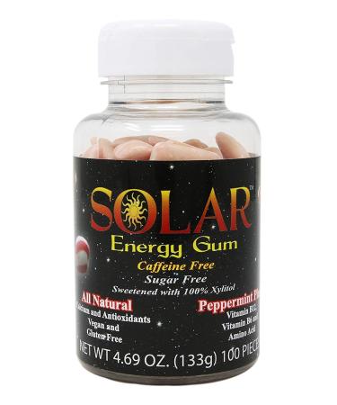 B-Fresh Solar Energy Gum Peppermint Planet 100 Pieces