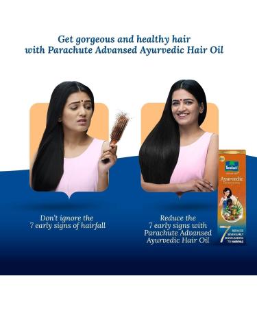 Parachute Advansed Ayurvedic Hair Oil 300ml - Authentic Indian Hair Care - Buy Online on GoSupps.com