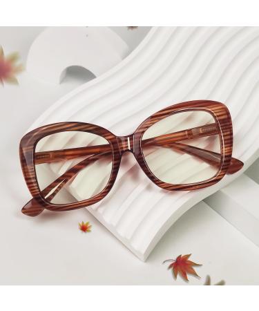 Eyekepper 4-Pack Oversized Reading Glasses +3.0 - Blue Light Blocking Computer Glasses for Women - Buy Online on GoSupps.com