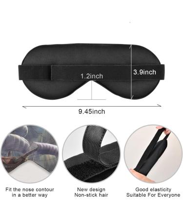 3D Pirate Ship Sleep Mask - Light Blocking Eye Cover for Travel & Naps | Adjustable Soft Blindfold for Men & Women - Buy Online on GoSupps.com