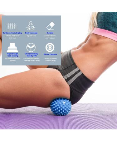 Hedgehog Ball Set - 4 Pieces Knob Massage Balls for Relaxation & Relief | International Shipping - Buy Online on GoSupps.com
