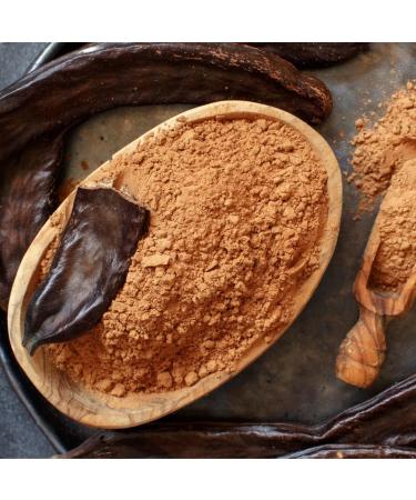 Organic Carob Powder 1kg - Gluten-Free Vegan 100% Natural Johannisbrot Flour | Laboratory Tested - Buy Online on GoSupps.com