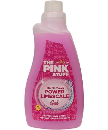 The Pink Stuff Miracle Power Limescale Gel for Washing Machine 1L - Protects Cleans and Prevents Limescale Build-Up - Buy Online on GoSupps.com