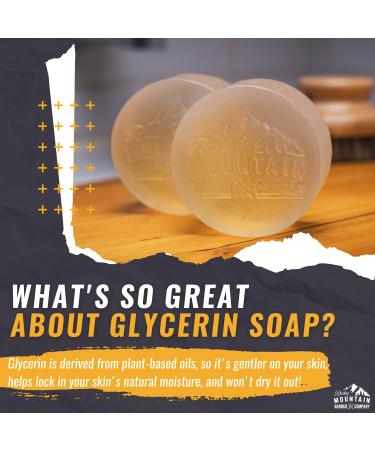 Men's All-in-One Shampoo & Body Soap Bars | Extra Thick Glycerin Hair & Body Soap | 2 Bars | Spiced Sawdust Scent | With Coconut Oil & Oat Protein | Made in USA | 14.5 oz - Buy Online on GoSupps.com