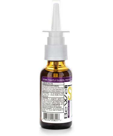 Richard Clement MD Nutrition Be Well Sinus Spray - 30ml | Sinus Pressure Relief & Allergy Congestion Moisturizing Spray - Buy Online on GoSupps.com