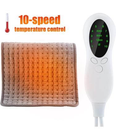 Buy Crystal Velvet Heating Cushion - Large 60x30 cm Electric Heating Pillows for Comfort & Sleep | Fast Heating & Excellent Heat Retention - Perfect for Home Use (EU) - Buy Online on GoSupps.com