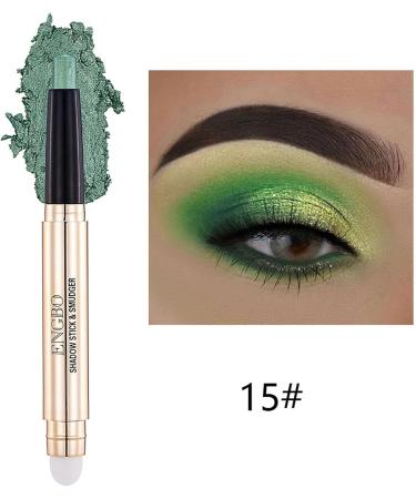 Eyeshadow Pencil Crayon 2 in 1 Eye Shadow Pencil Crayon with 6 Colors Long Lasting Natural Eye Shadow Highlighter Stick for Women Daily Use and Rowces C(13# 18#) - Buy Online on GoSupps.com