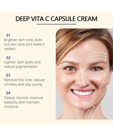 JOYVOIDX Advanced Vitamin C & Niacinamide 5% Facial Moisturizer Cream Antioxidant Rich Formula with Vitamin E Hydrating & Nourishing Daily Face Cream for All Skin Types 1.76 oz - Buy Online on GoSupps.com