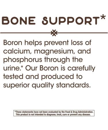 Nature's Way Boron Complex - 100 Capsules | Essential Mineral Support - Buy Online on GoSupps.com