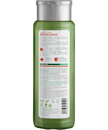  NaturVital NaturVital Set of 6 revitalizing sensory shampoos paraben and silicone free natural for weak hair atopic and sensitive skin men and women 6 x 300 ml - Buy Online on GoSupps.com