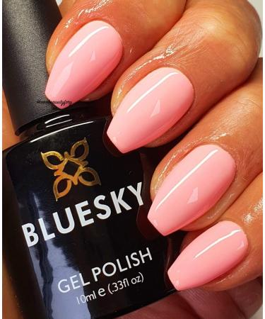 Bluesky GEL POLISH SWEET PINK BRIGHT BABY PINK Nail DC59 UV LED Soak Off 10ml - Buy Online on GoSupps.com