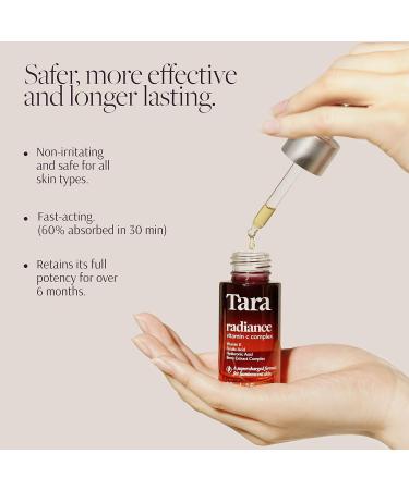 Tara Radiance Vitamin C Complex Serum - Cruelty-Free Unisex Skin Serum | 1.7 Fl Oz | Shop Internationally - Buy Online on GoSupps.com