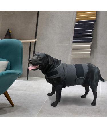 Comfortable Dog Coat for Anxiety Relief | Cattamao Calming Vest for Thunder | XS-XL Gray - Buy Online on GoSupps.com