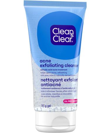 Clean & Clear Acne Triple Clear Exfoliating Facial Scrub With Salicylic Acid 141g Exfoliating Scrub - Buy Online on GoSupps.com
