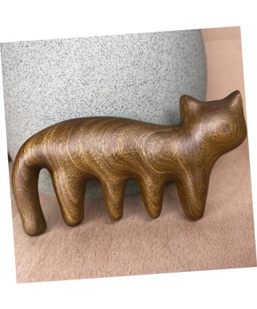 Beaupretty 5-St. Kitten Massage Comb - Creative Hair & Scalp Tool | Meridian Massage & Sandalwood Scraping - Buy Online on GoSupps.com