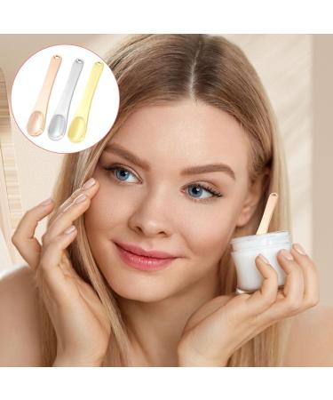 3PCS Mini Metal Makeup Spatula Set for Skincare - Reusable Facial Cosmetic Beauty Spoon - Buy Online on GoSupps.com