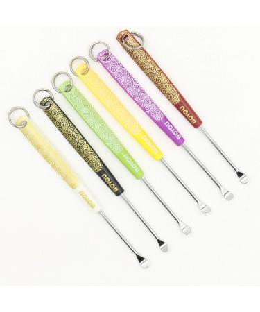 6 Pieces Ear Spoons Portable Keyhole Ear Spoons Earspoons Tools Portable - Buy Online on GoSupps.com