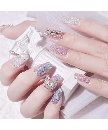 Buy Shiny Quick Dry Glitter Nail Drill Powder - Diamond Crystal DIY Manicure Art for Women & Girls | Color 3 - International Shipping Available - Buy Online on GoSupps.com